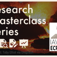 Introducing the IAVCEI ECR-Net Research Masterclass Series!